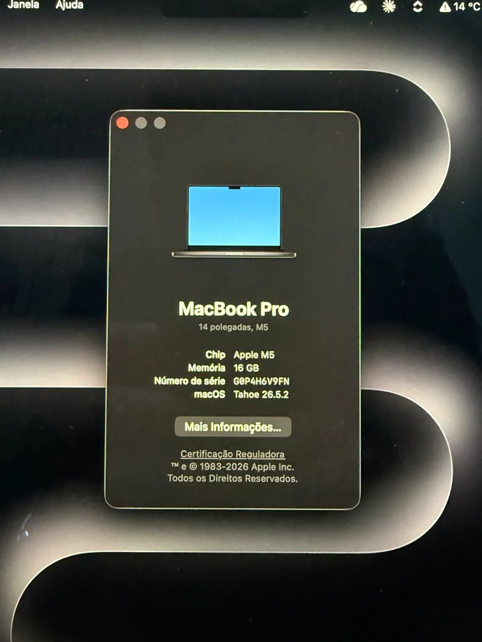 MacBook Pro M5 16GB RAM, 512GB SSD - Foto 2