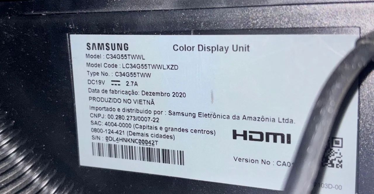 Tela curva Samsung  - Foto 2