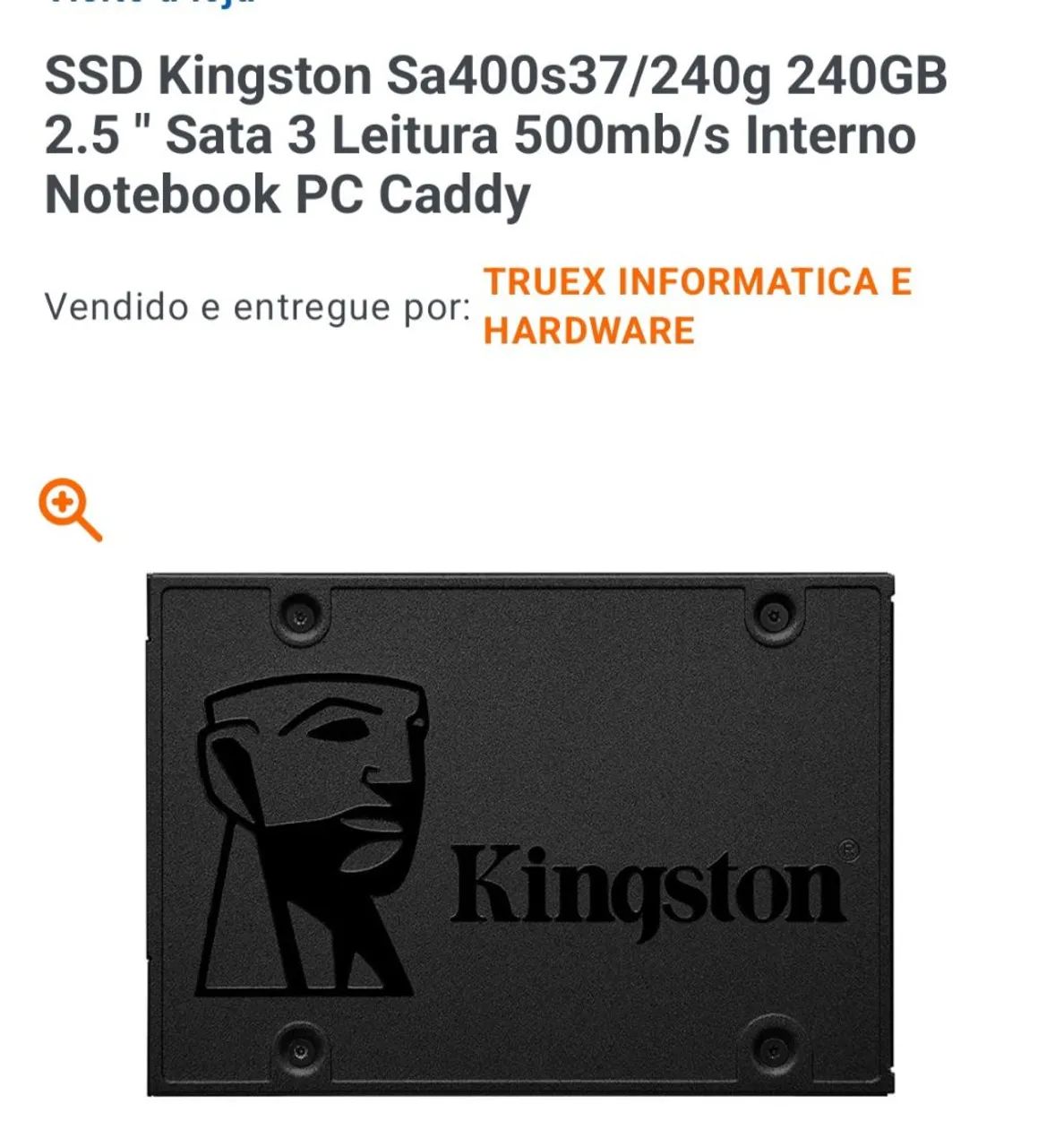 2x SSD KINGSTON SATA400 240GB  - Foto 4