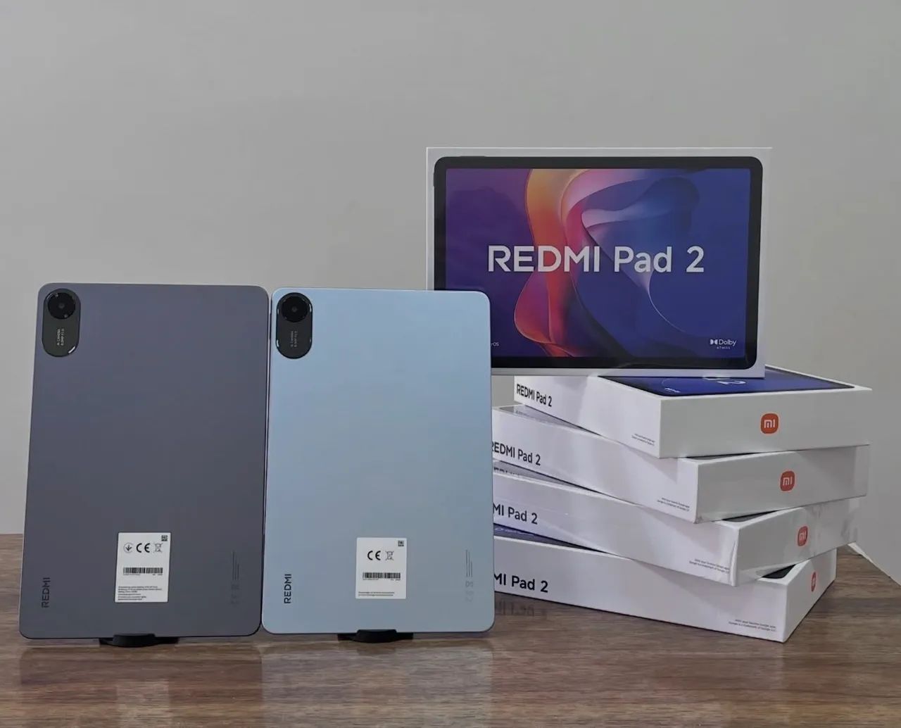 Redmi Pad 2 Tablets Xiaomi 256/08 Ram Brindes Capa Película + Entrega Grátis 