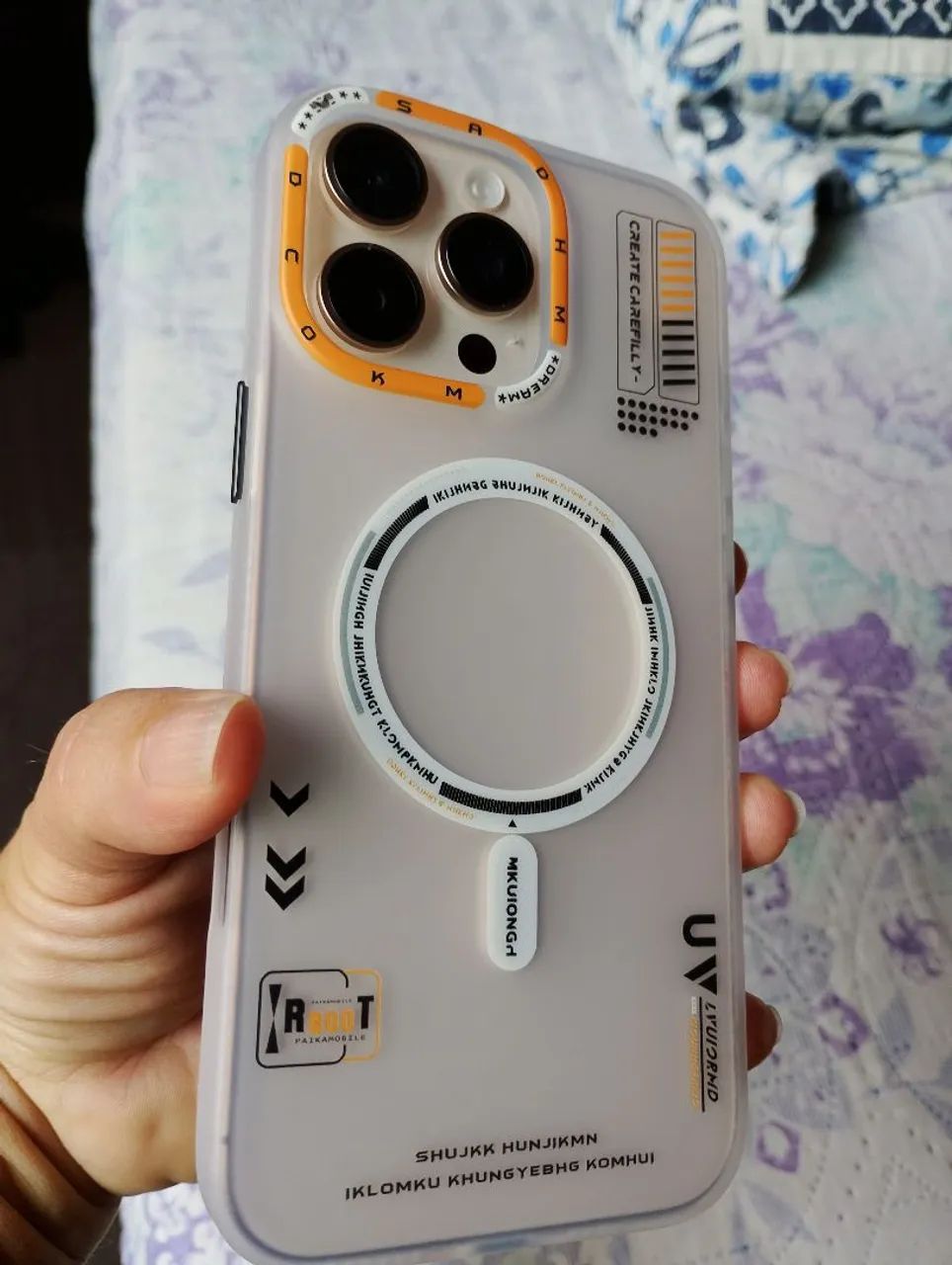 iPhone 16 Pro Max 256gb, bateria 100%. Muito TOP. Titanium Desert