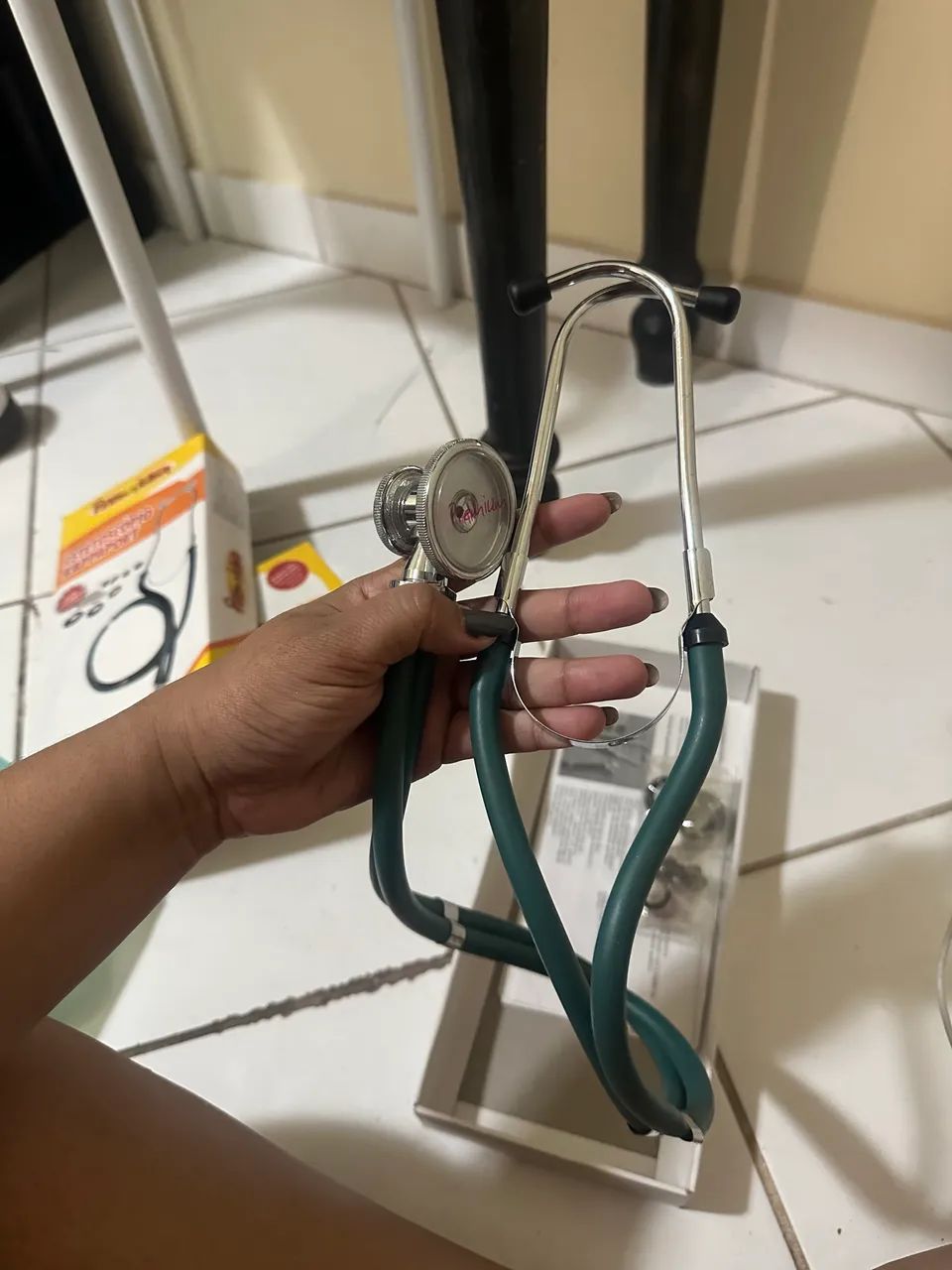 Kit aparelho de pressão e estetoscópio  - Foto 5