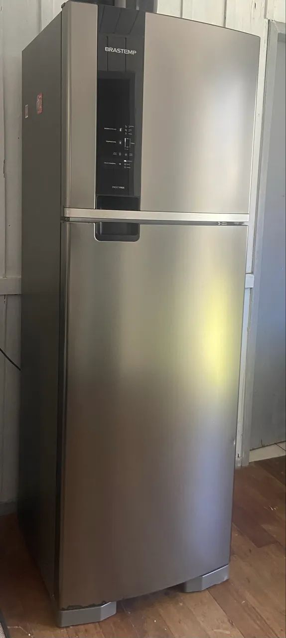 Refrigerador Brastemp inox 400L