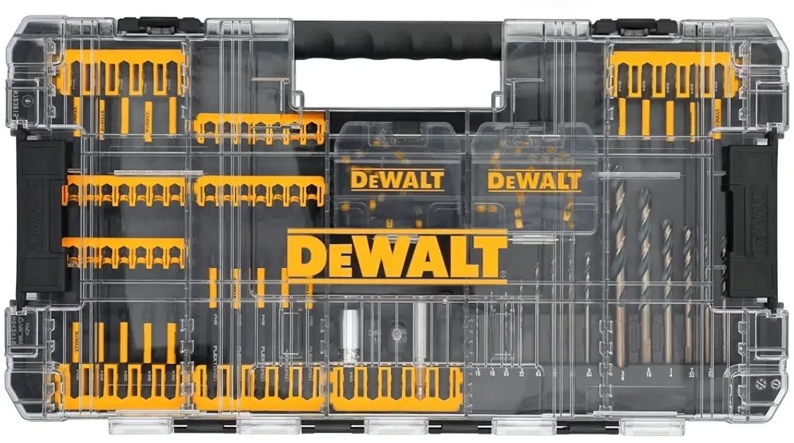 Conjunto de brocas de chave de impacto DEWALT FlexTorq (DWANGFT100SET) 100 peças 