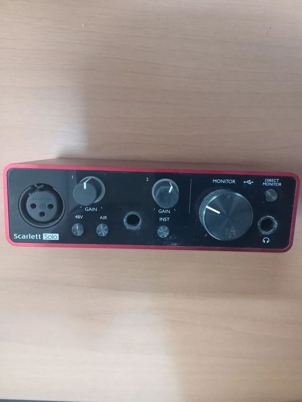 Interface de áudio Focusrite Scarlett Solo - 3a Geração. - Foto 2