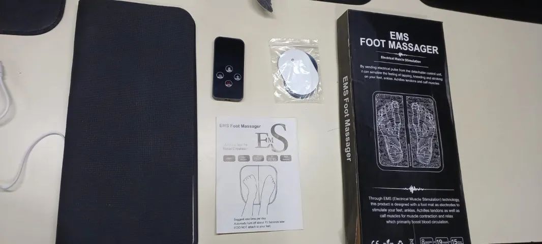 Massageador Tapete Ems Elétrico Pés  - Foto 2