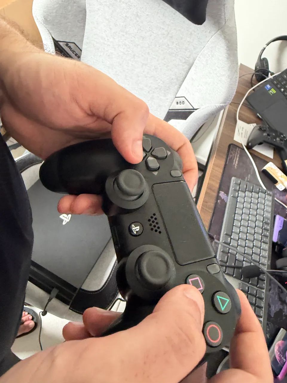 Controle PS4 - Foto 2
