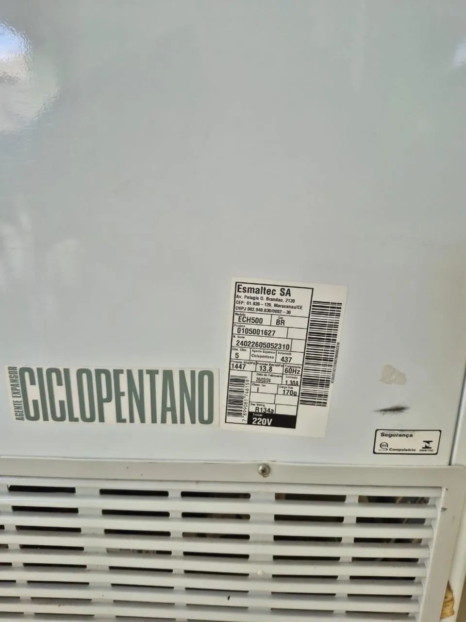 Freezer Esmaltec 468 litros  - Foto 3