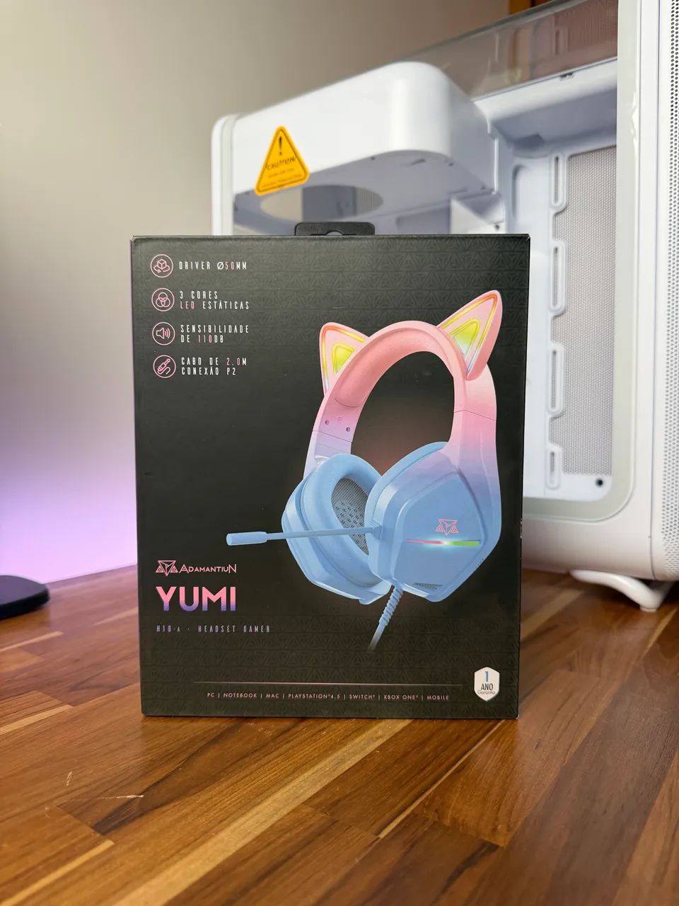 Headset de gatinho Yumi H10 A - Foto 2