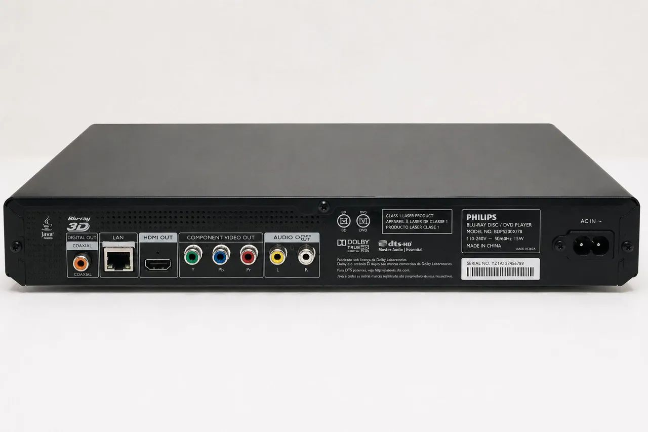 OPORTUNIDADE ***** Blue Ray Player 3D Philips  - Foto 2