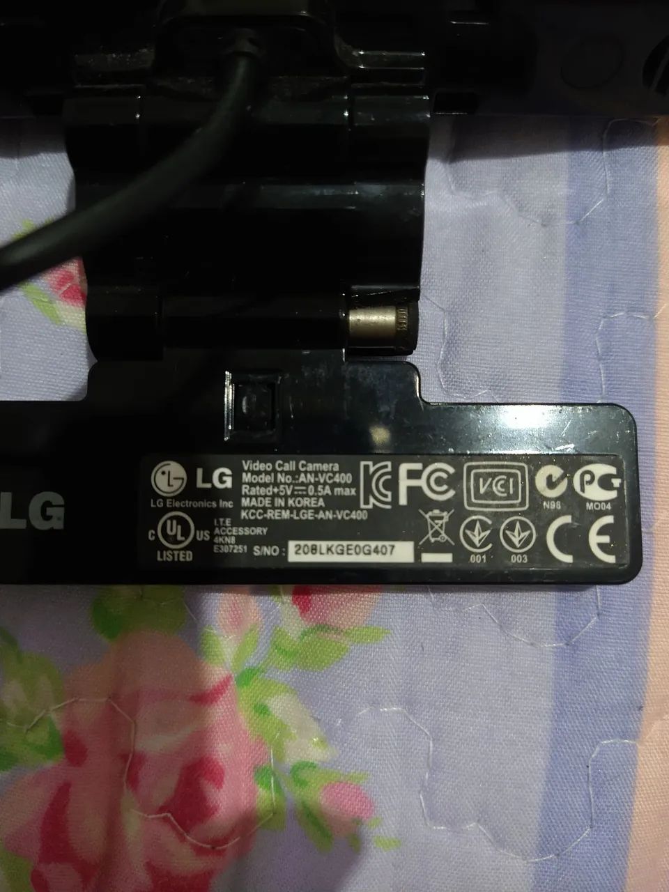 Webcam Camera LG An-vc400 - Skype 2 Microfones Usado  - Foto 3