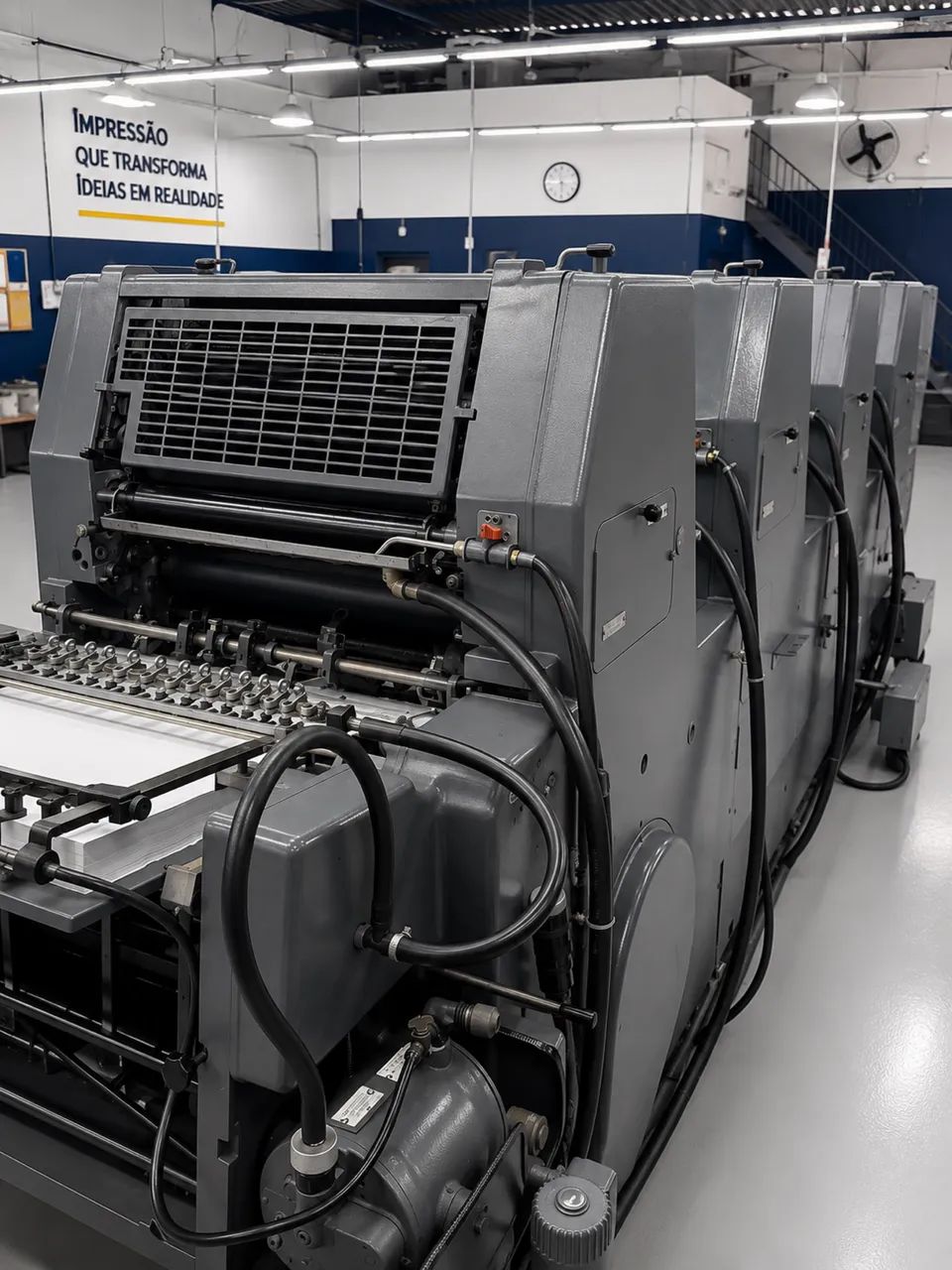 Heidelberg Gto 52 VP 4 cores álcool  - Foto 4