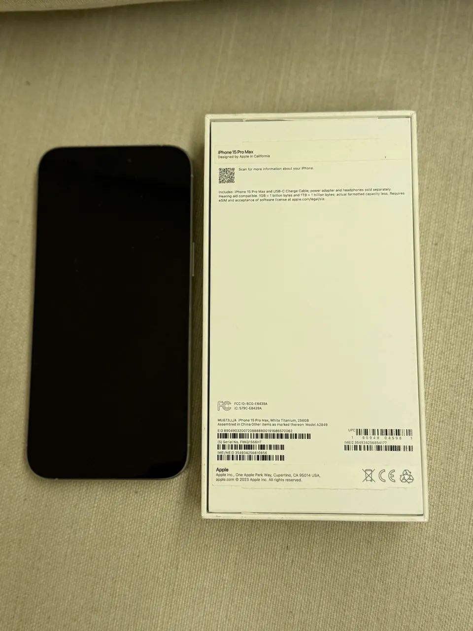 iPhone 15 pro Max 256gb 100% bateria  - Foto 3
