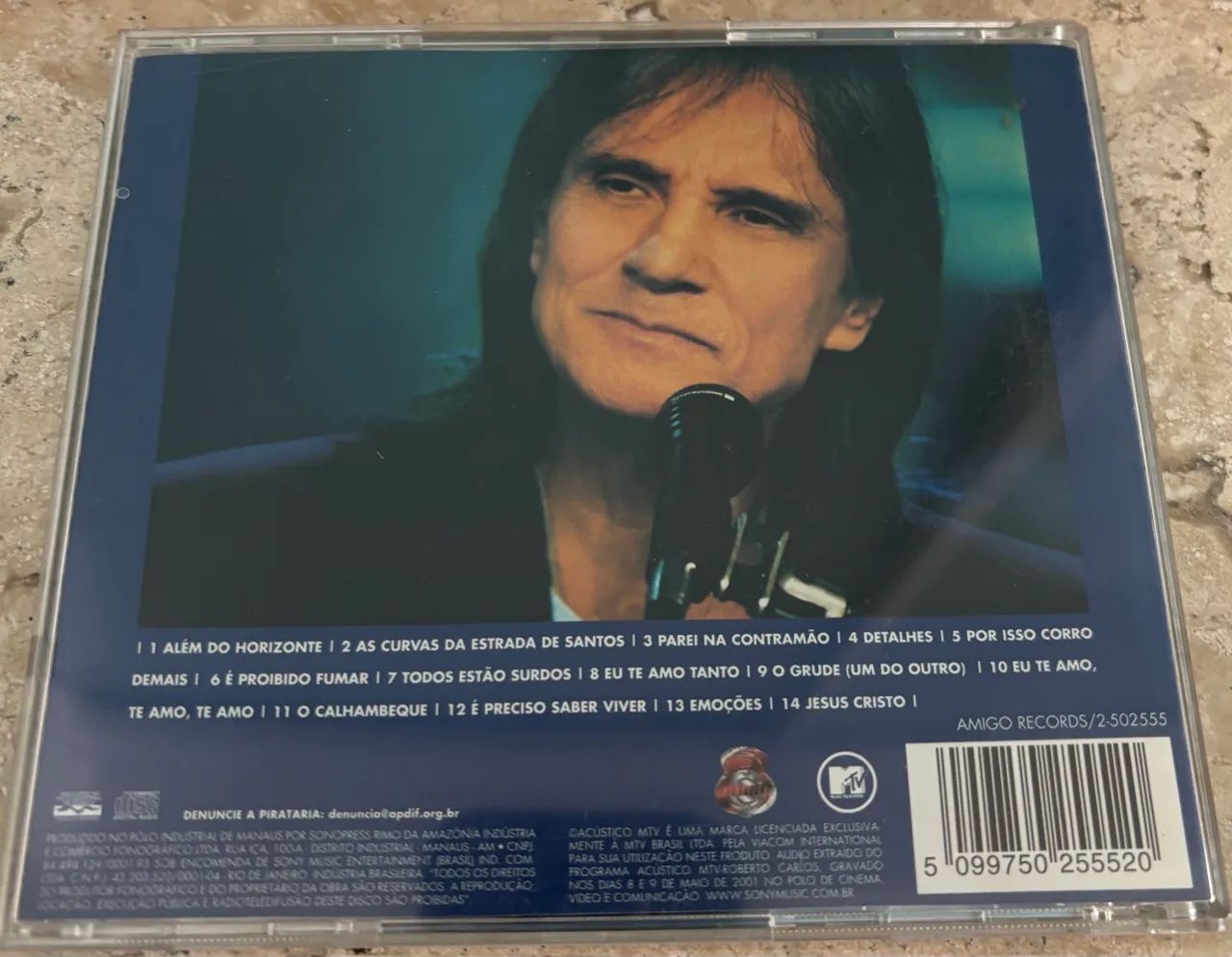 CD Roberto Carlos acústico  - Foto 2