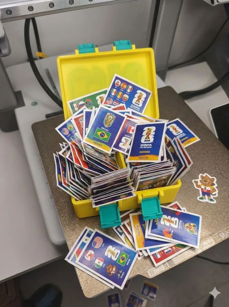 Porta Figurinhas - Copa do Mundo 2026