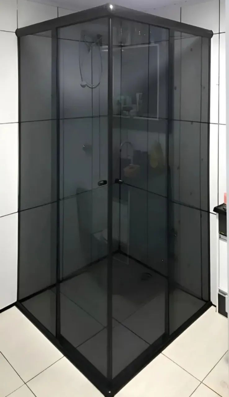 Box blindex fumê 