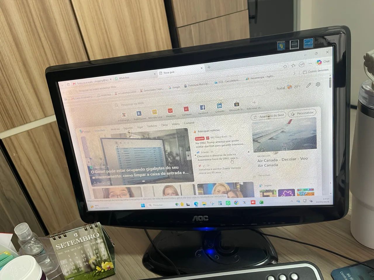 Monitor AOC LCD 18,5 pol (e940Swa)