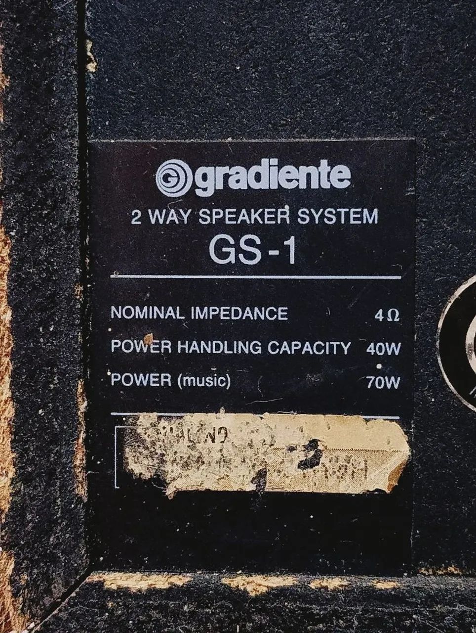 Caixa de som Gradiente 40W RMS tweeter e sub - Foto 2