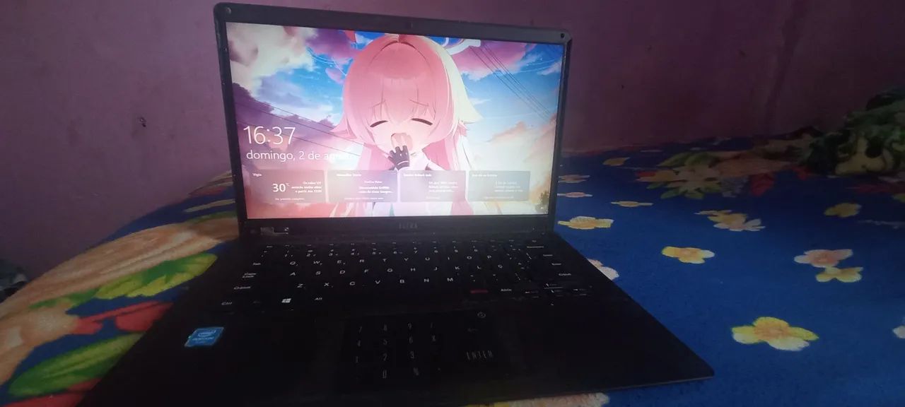 Notebook ultra como Intel pentium com 128 GB e 4 ram único defeito é só a caçasa - Foto 2