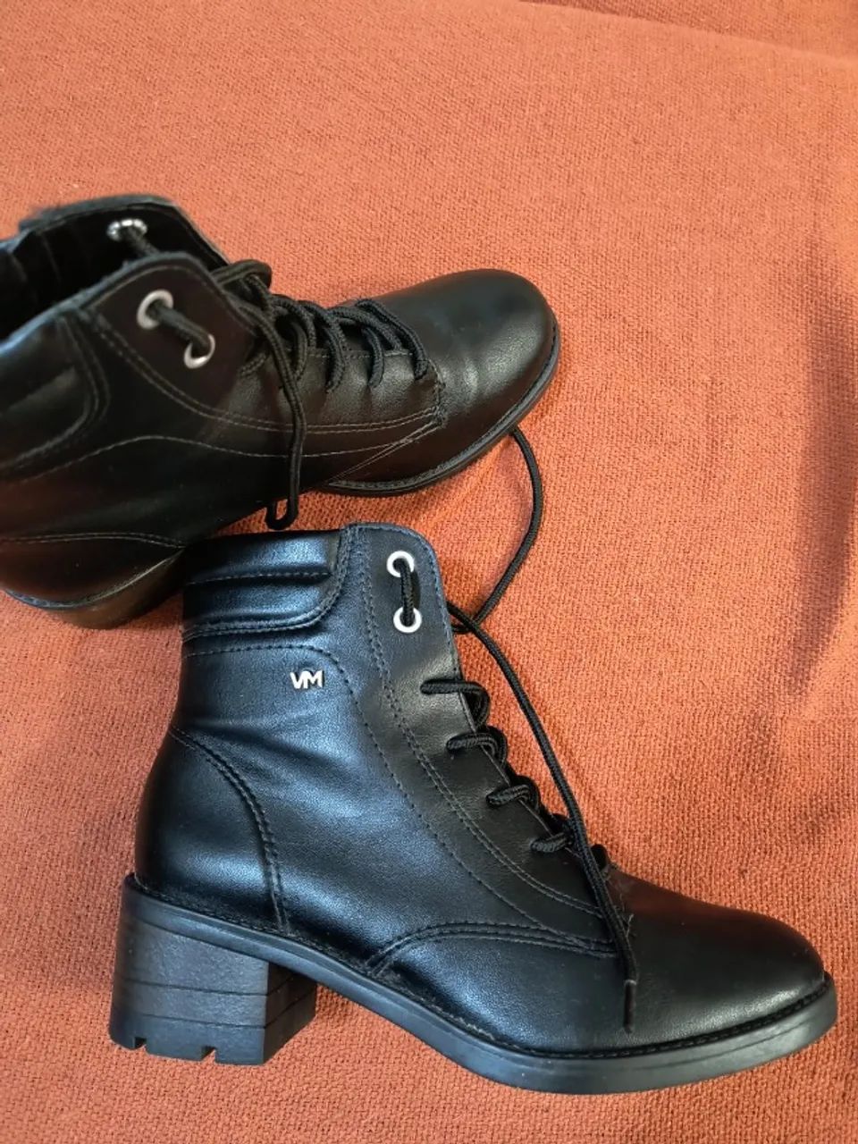 Bota Preta Via Marte - Nº 35  - Foto 4