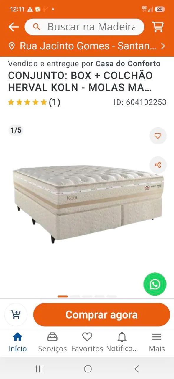 COLCHÃO QUEEN Erval Max Spring com box  - Foto 4