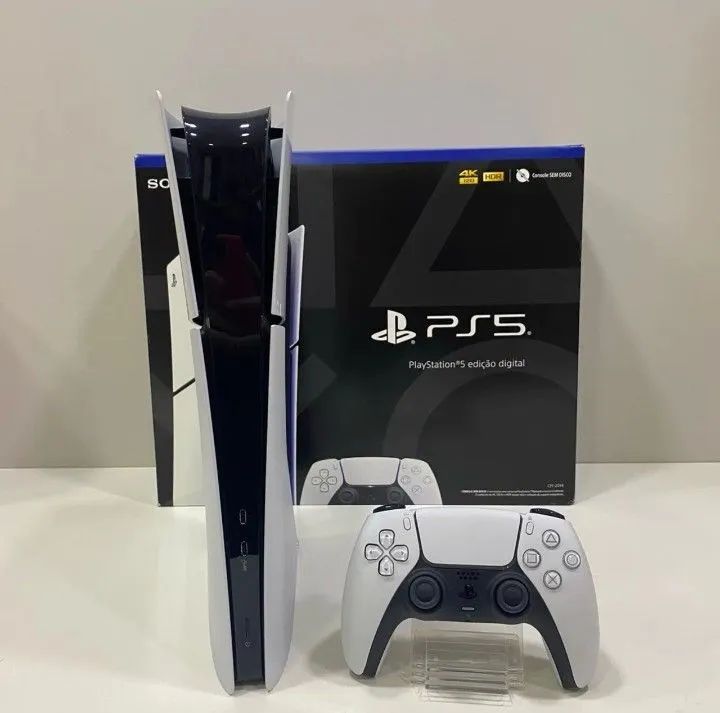 Ps5 completo com caixa