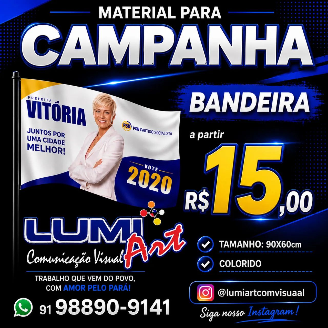 Bandeira campanha 