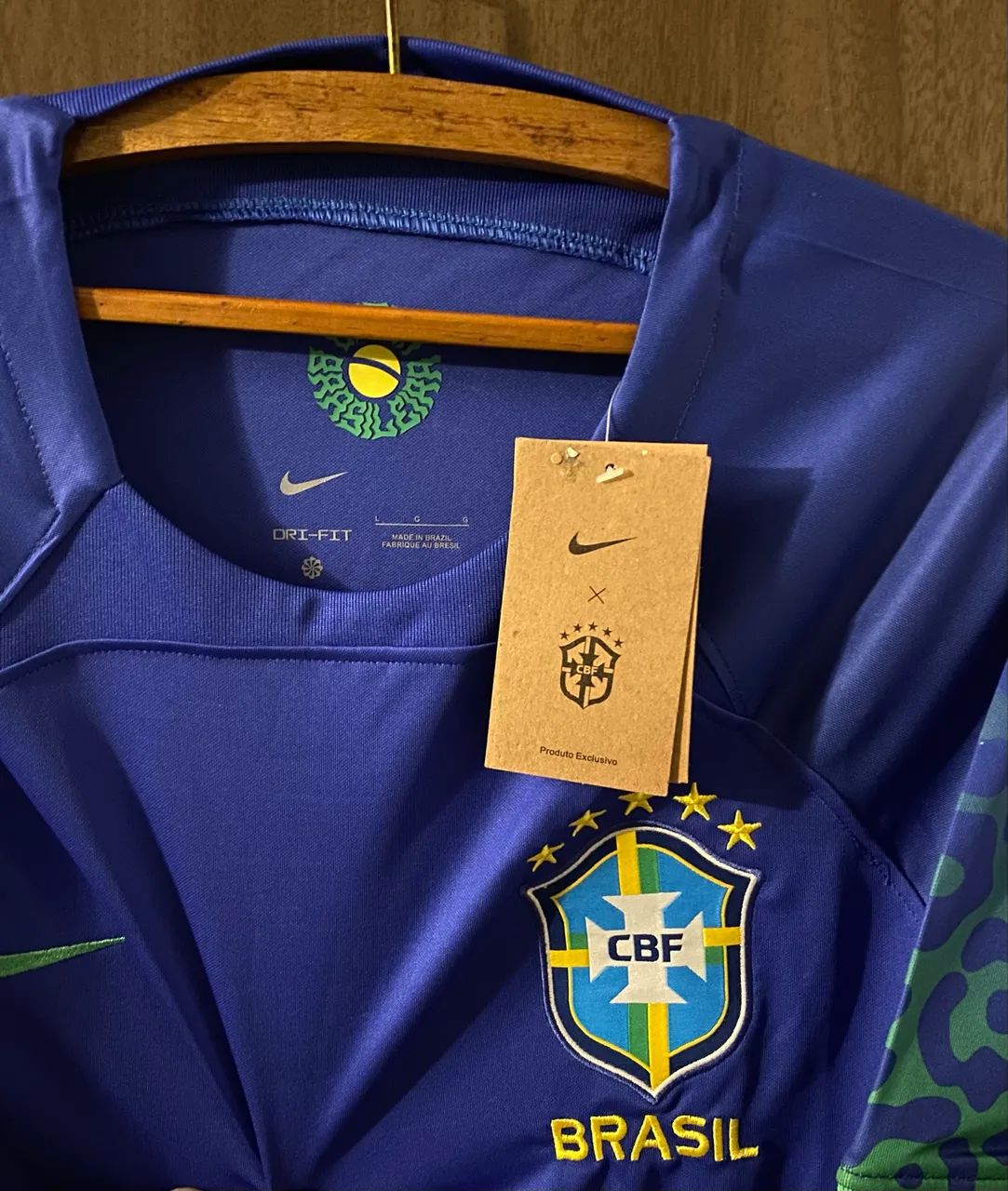 camisa do brasil original 2022 - Foto 2