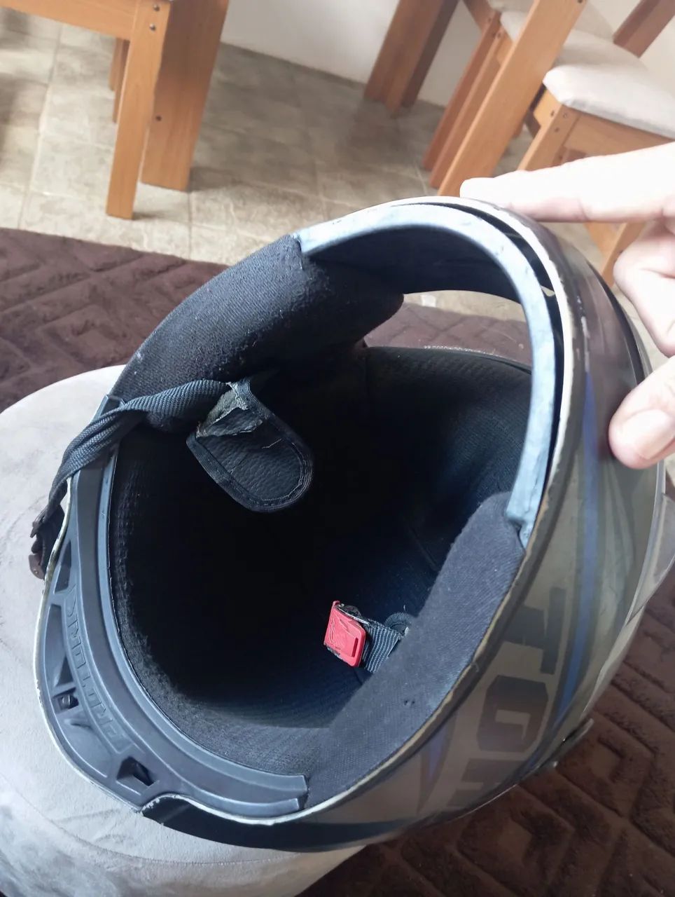Capacete pro Tork  usado - Foto 5