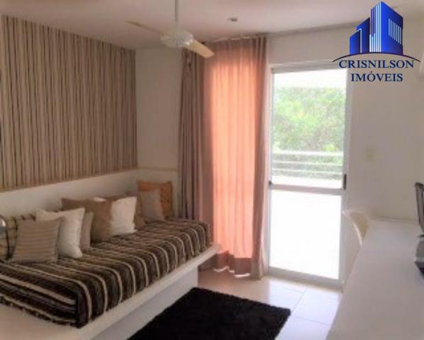Casa à venda condomínio alphaville i salvador, decorada, 4 suítes, r$ 2.500.000,00, piscin - Foto 15
