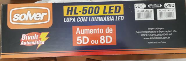 Lupa cim luz de led - Foto 3