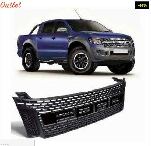 Grade dianteira ford ranger raptor 2012/2015 - letra preta - Foto 5