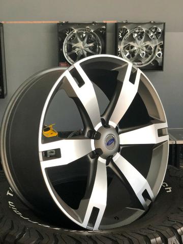 Rodas Aro 22 Ranger Everest Grafite Diamantada - Foto 2
