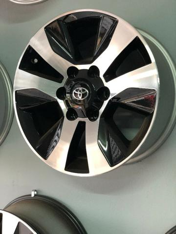 Rodas Aro 17 Toyota Hilux Original SRV Black Diamond