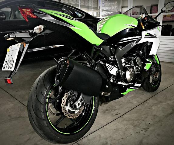 Kawasaki Ninja ZX 6R 636. Verde 2014/2015 - Foto 5