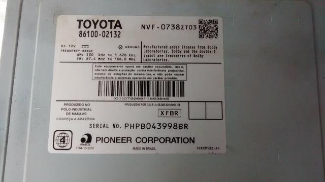 Central Multimidia Toyota Corolla 2015, 2016, 2017 Original - Foto 5