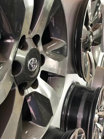 Rodas Aro 17 Toyota Hilux Original SRV Graphite Diamond - Foto 10