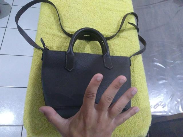 Bolsa de couro legítimo - Foto 6