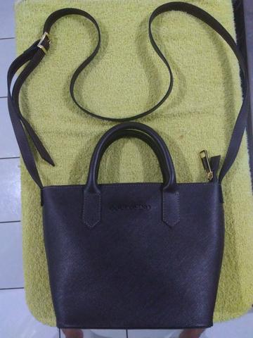 Bolsa de couro legítimo - Foto 3