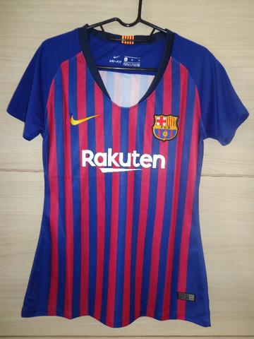 Camisa Feminina Barcelona Home 2018 / 2019