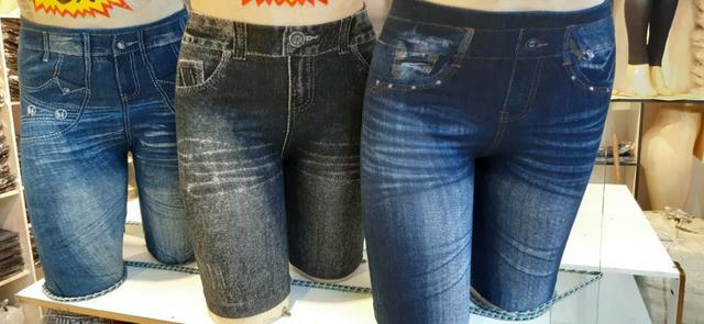Legging jeans flanelada - Foto 2