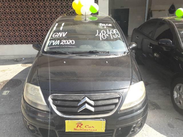 C-3 GLX 1.4 2011 Completo + GNV : Ent + 48 x 437,00