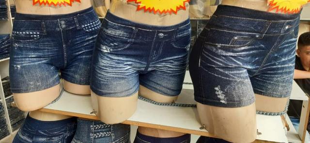 Legging jeans flanelada - Foto 3