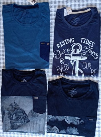 Vendo kit com 4 camisas.