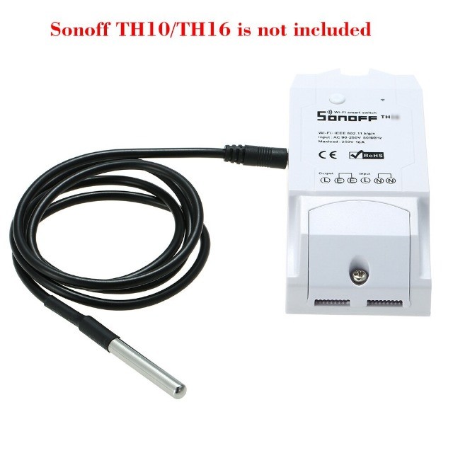 Sonoff DS18B20 Sensor de Temperatura à Prova D'água - Foto 3