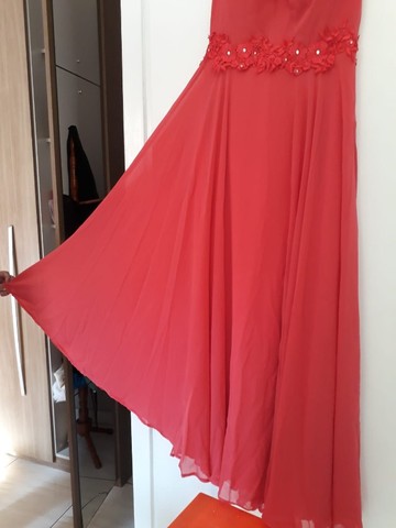 Vestido de Festa - Coral  - Foto 4