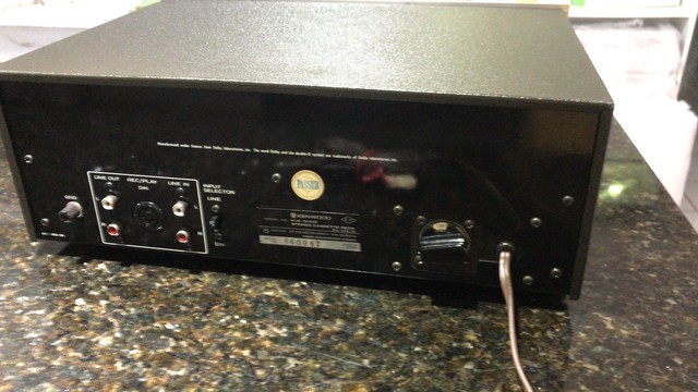 Espetacular Tape Deck knenwood KX-520 com manual(estado de novo)! Peça de colecionador! - Foto 5