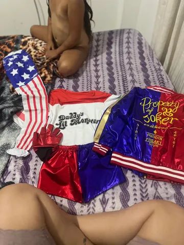 Fantasia Arlequina, Roupa Infantil para Menina Nunca Usado 90791570