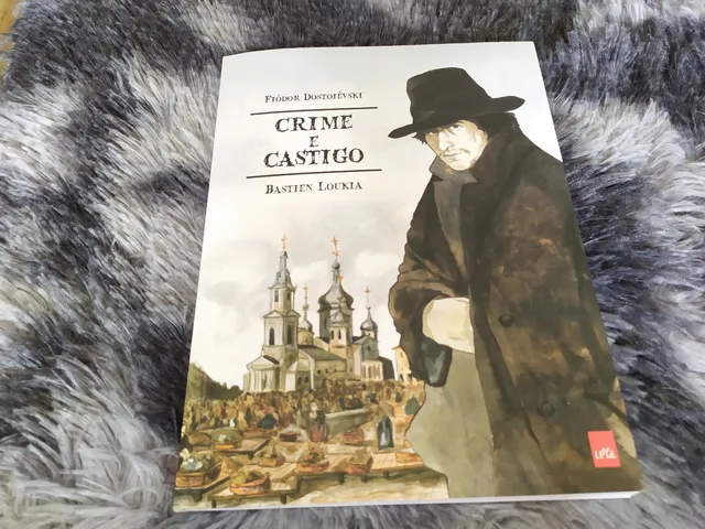 Livro Crime e castigo - HQ