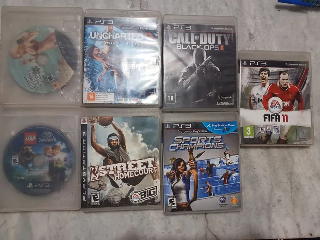 Jogos Infantis Playstation 3 PS3 Minecraft Lego Sonic Ben 10 Omniverse e  outros